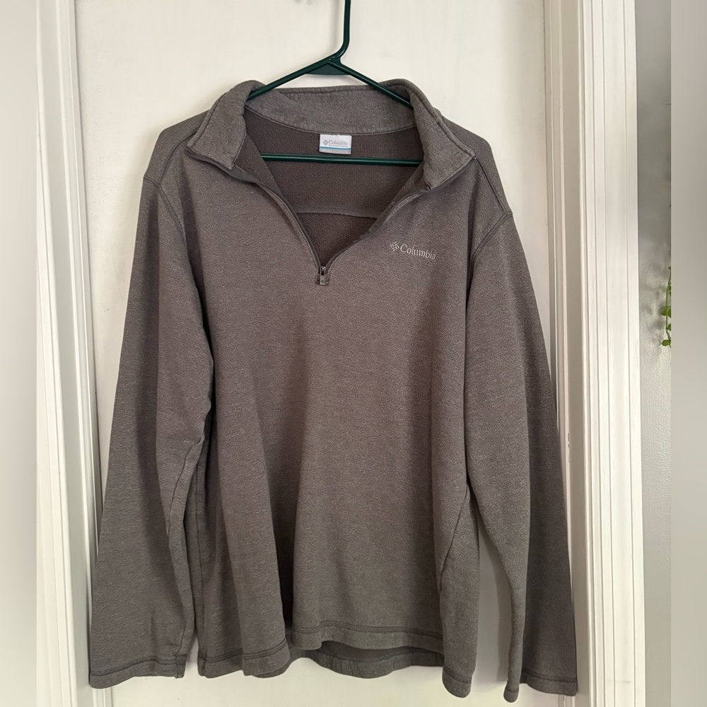 Columbia Heather Gray Pullover